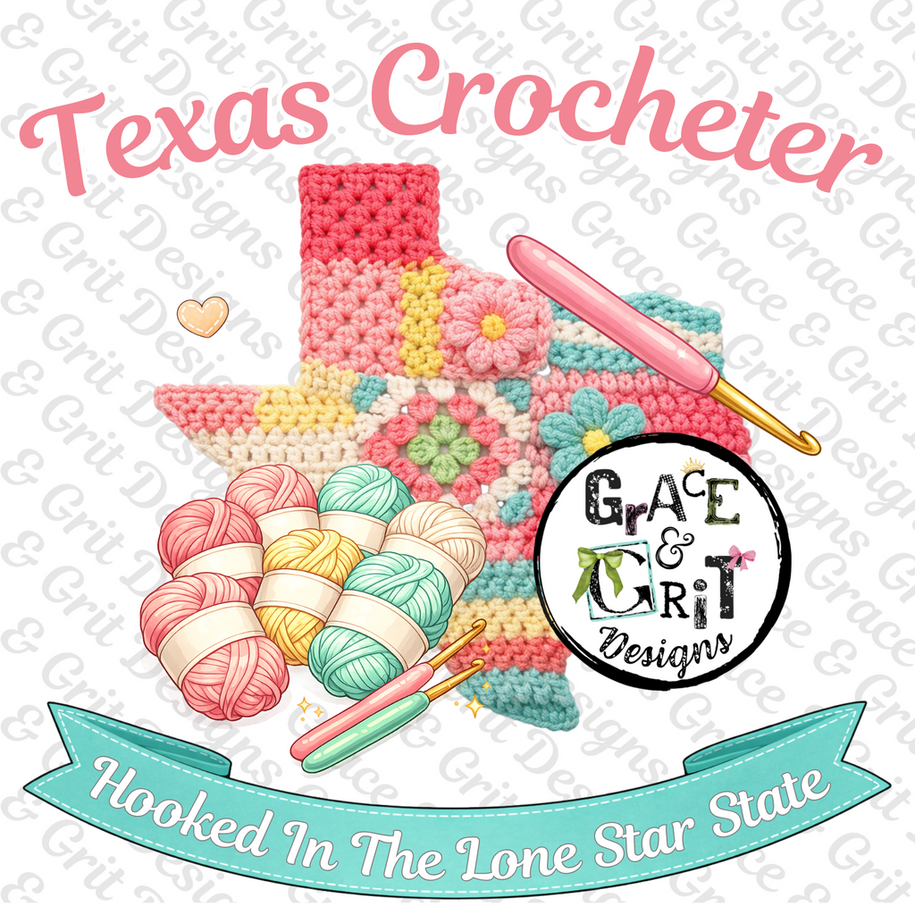 CTG Texas Crocheter - Fabric Transfer