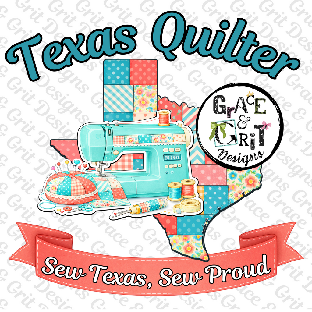 CTG Texas Quilter - UV Decal